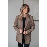 Blazer geruit glitters | Hilly