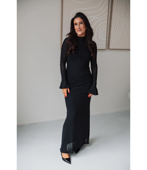 La Rebelle Jurk zwart | Daphne