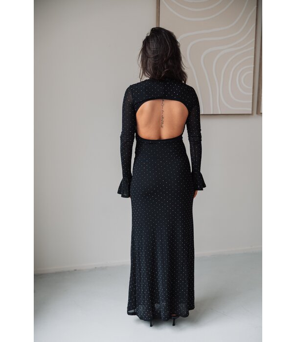 La Rebelle Jurk zwart | Daphne