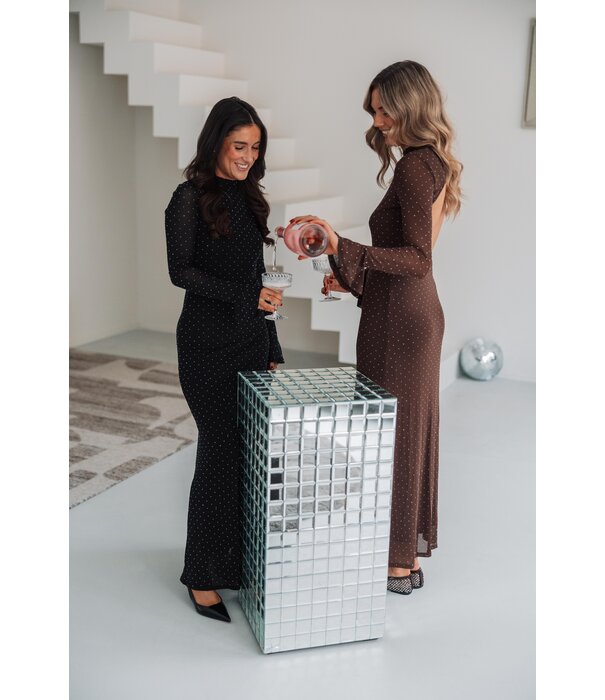 La Rebelle Jurk bruin | Daphne