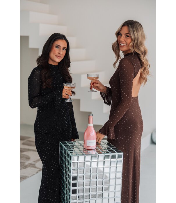 La Rebelle Jurk bruin | Daphne