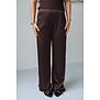 Pantalon satijn bruin | Dominique
