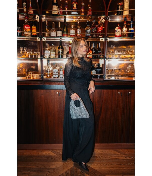 La Rebelle Top mesh glitters | Sylke