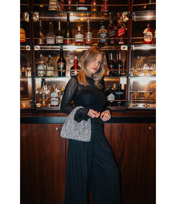 La Rebelle Top mesh glitters | Sylke