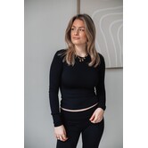 Top zwart | Faye