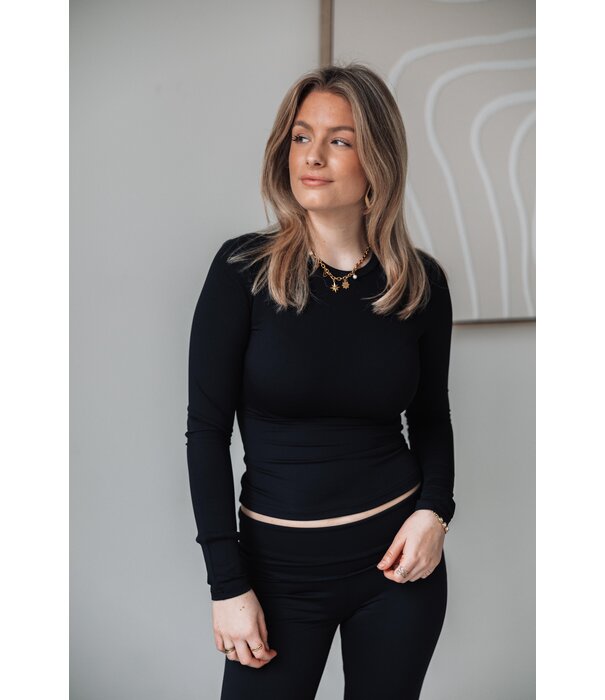 La Rebelle Top zwart | Faye