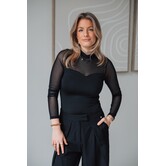 Body mesh zwart | Zyva