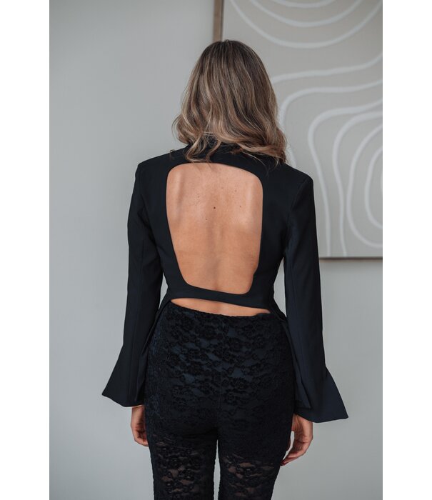 La Rebelle Blazer zwart | Neeltje