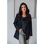 Blazer pailletten zwart | Alara