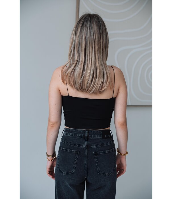 La Rebelle Top zwart | Lois