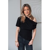 Top zwart | Polly
