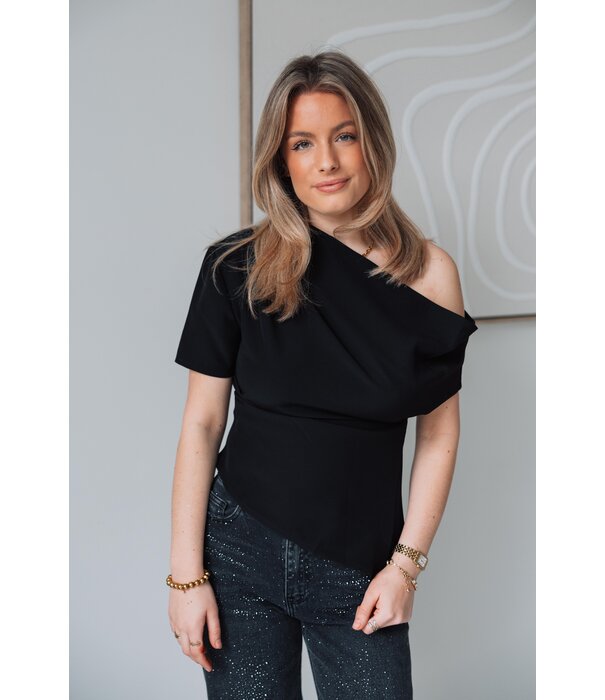 La Rebelle Top zwart | Polly