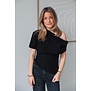 Top zwart | Polly