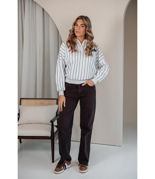 La Rebelle Jeans straight leg extra long | Bruin