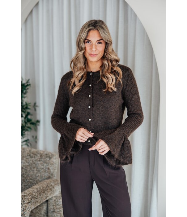 La Rebelle Vest bruin | Annelore