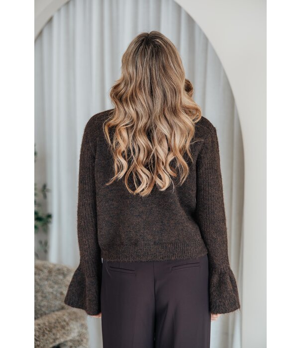 La Rebelle Vest bruin | Annelore