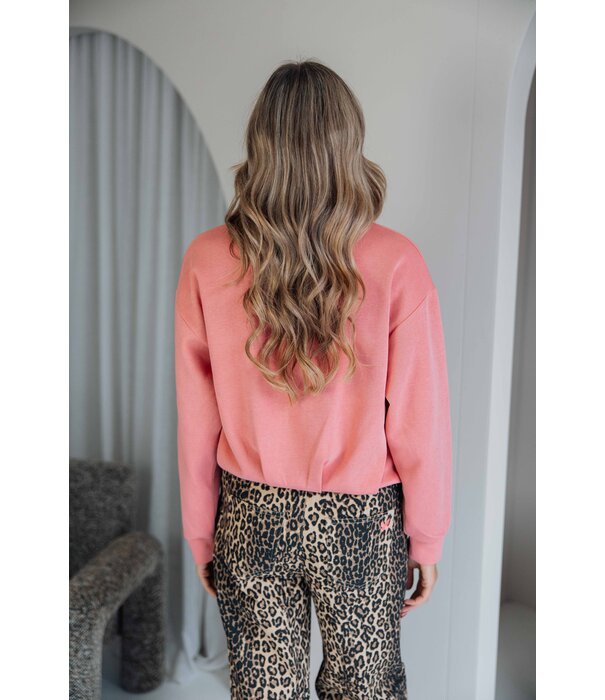 Fluresk Fluresk Linden sweater | pastel peach