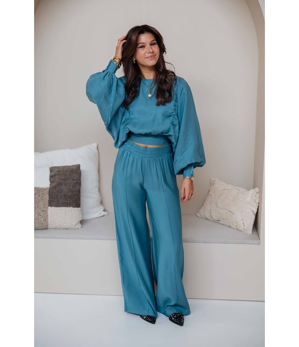 Fluresk Fluresk Tes top | blauw