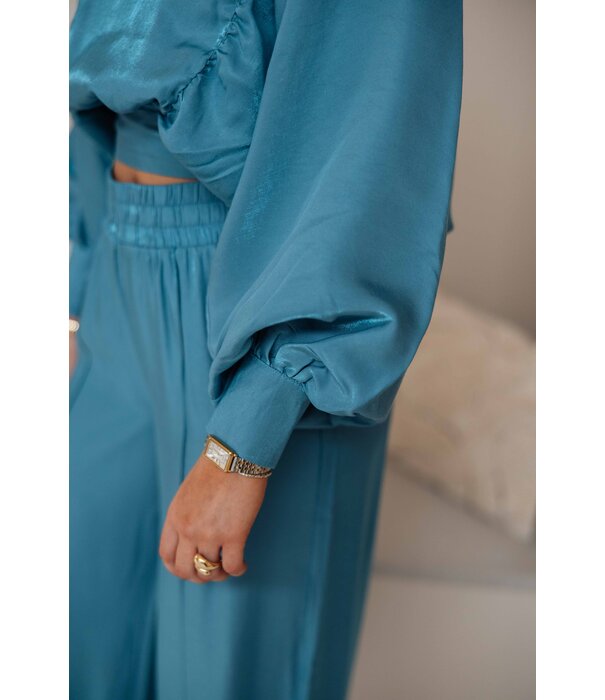 Fluresk Fluresk Tes top | blauw