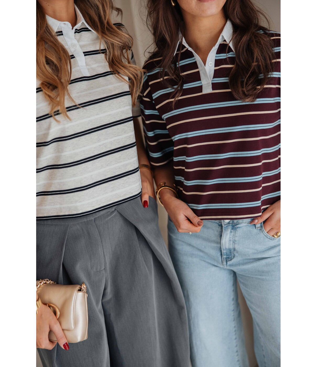 Top polo bruin | Milou