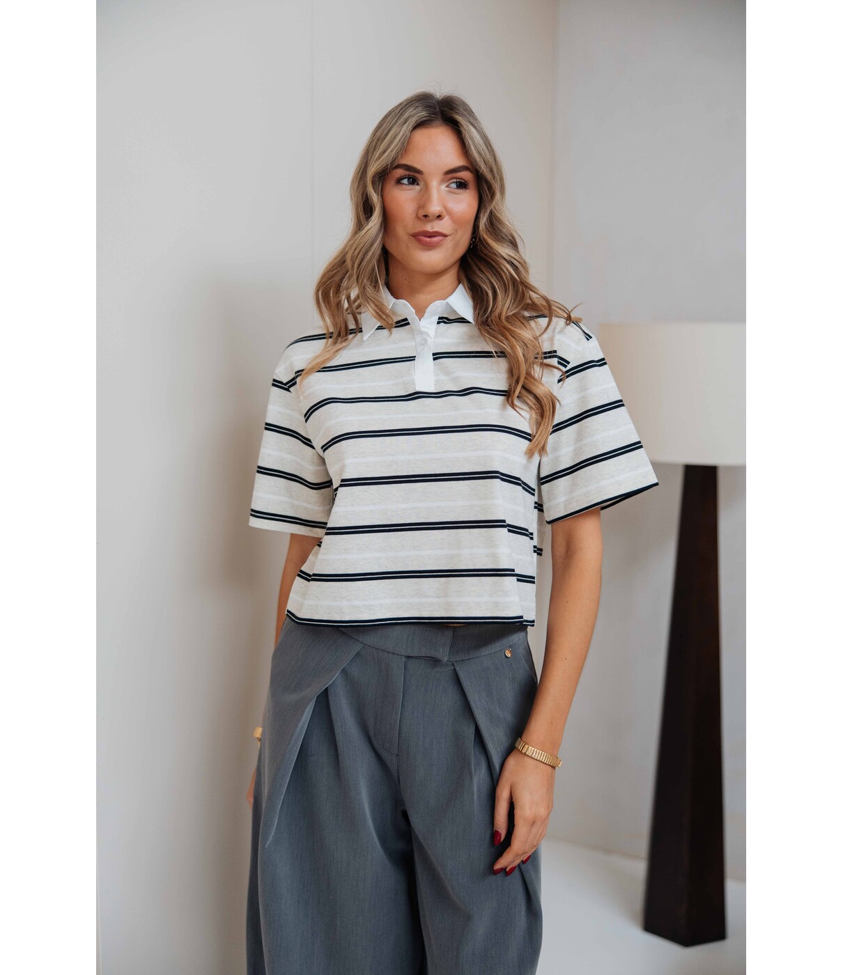 Top polo beige | Milou