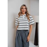 Top polo beige | Milou