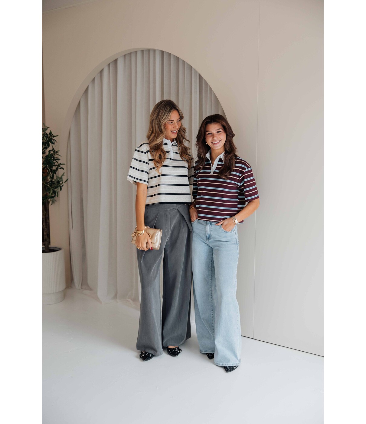 Top polo beige | Milou