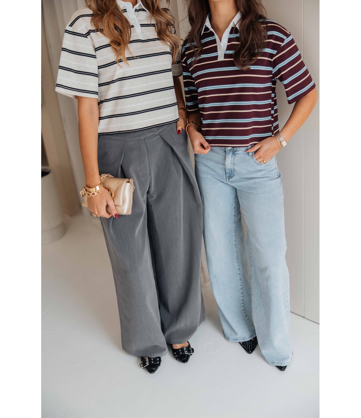 Top polo beige | Milou