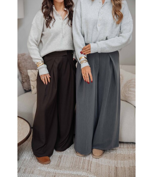 La Rebelle Trui grijs | Marly