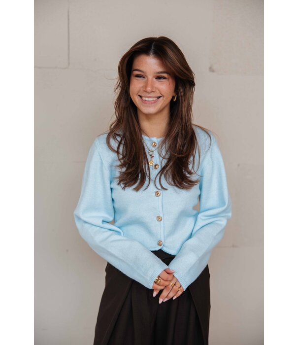 La Rebelle Vestje blauw | Shelly