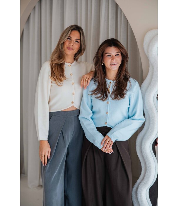 La Rebelle Vestje off white | Shelly