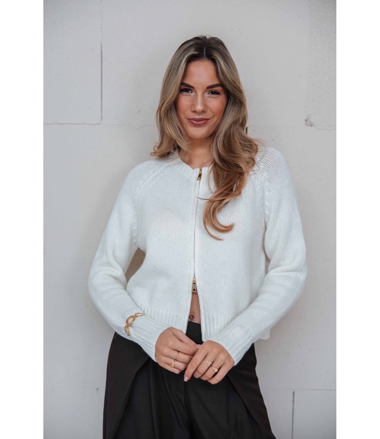 Vest off white | Lisa