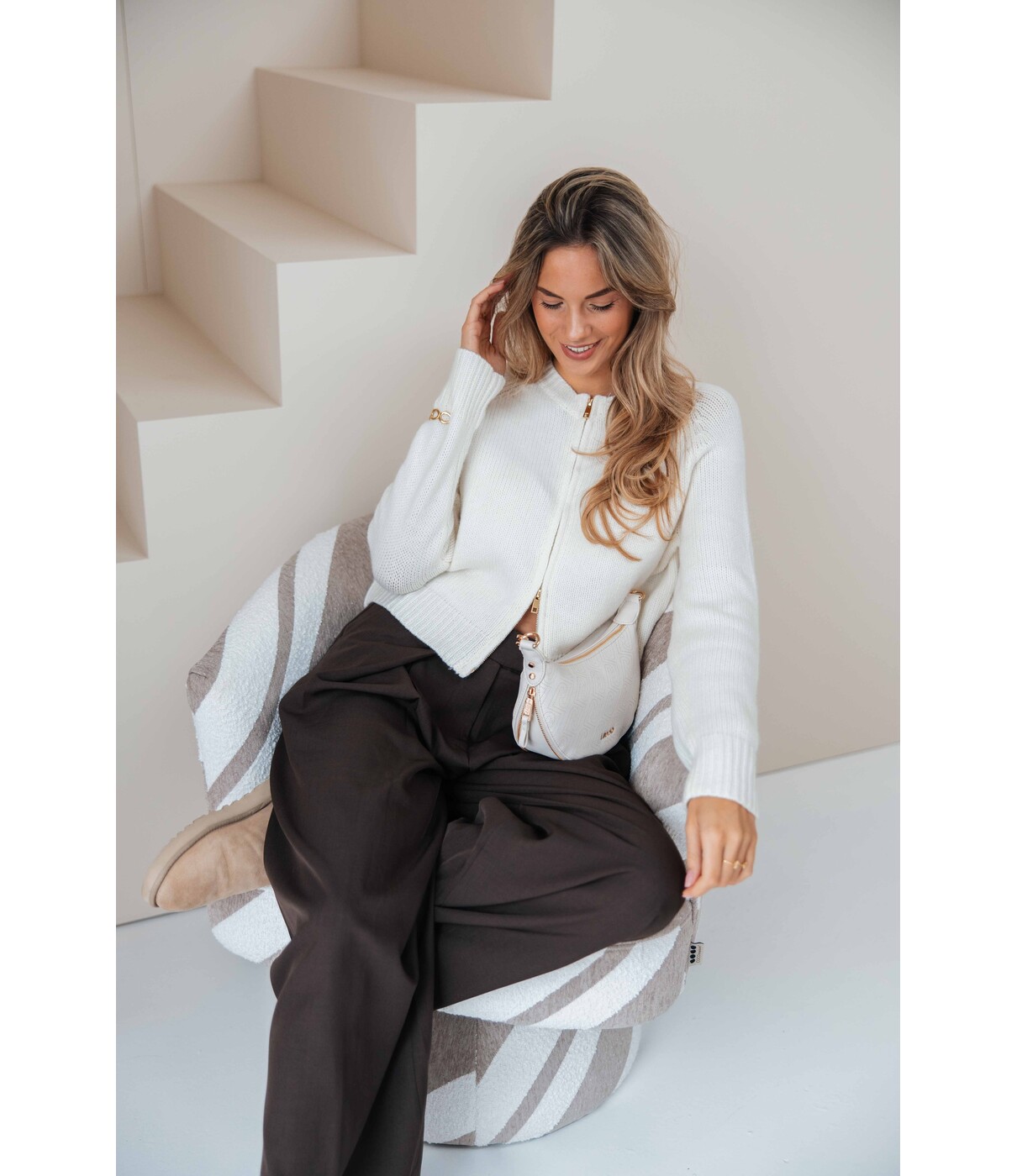 Vest off white | Lisa