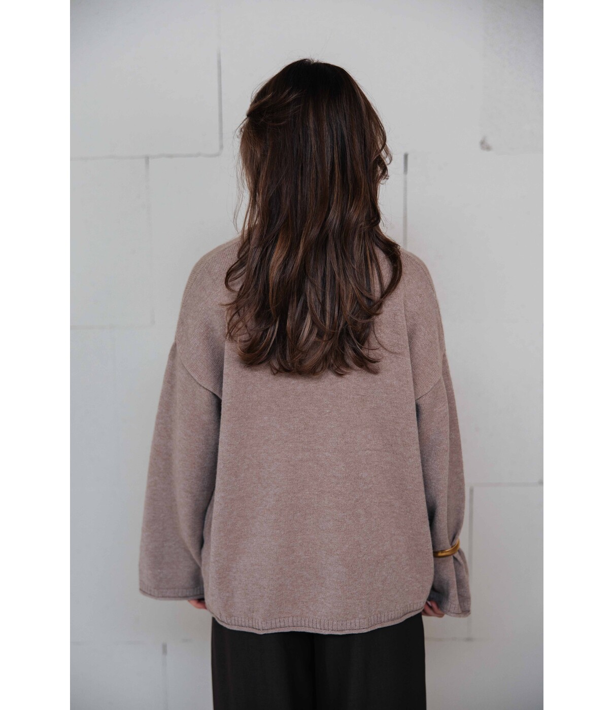 Trui taupe | Madelein