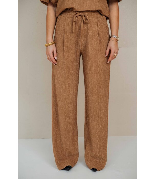 Fluresk Fluresk Auke broek | camel