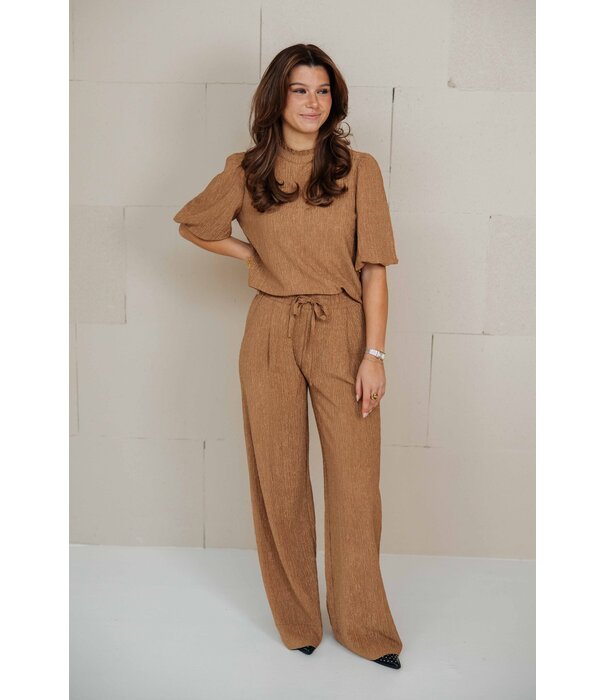 Fluresk Fluresk Auke broek | camel