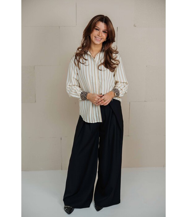 Fluresk Fluresk Suki blouse | beige