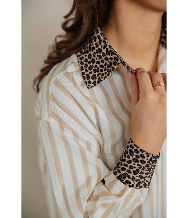 Fluresk Fluresk Suki blouse | beige