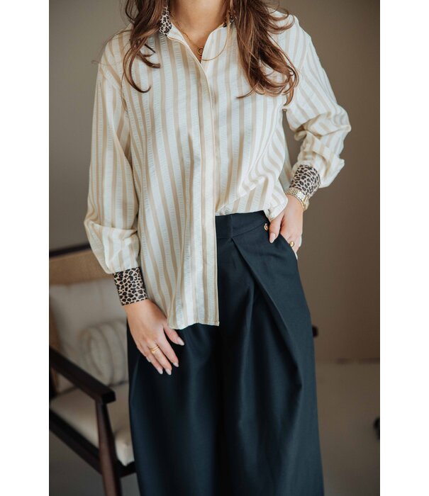 Fluresk Fluresk Suki blouse | beige