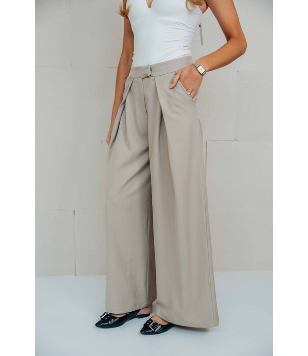 La Rebelle Pantalon beige | Yrsa