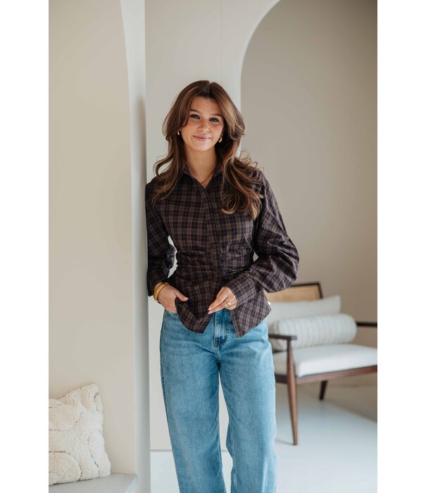 La Rebelle Jeans wide leg blauw | Elisa