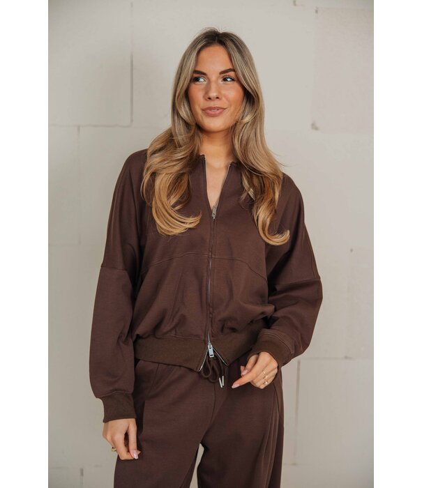 La Rebelle Vest bruin | Gloria