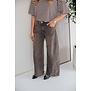 Jeans wide leg grijs | Belle