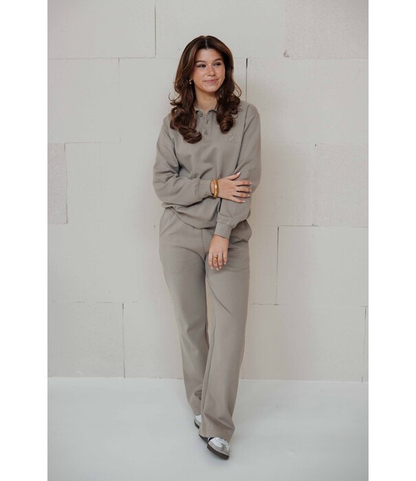La Rebelle Broek jogging taupe | Redefined