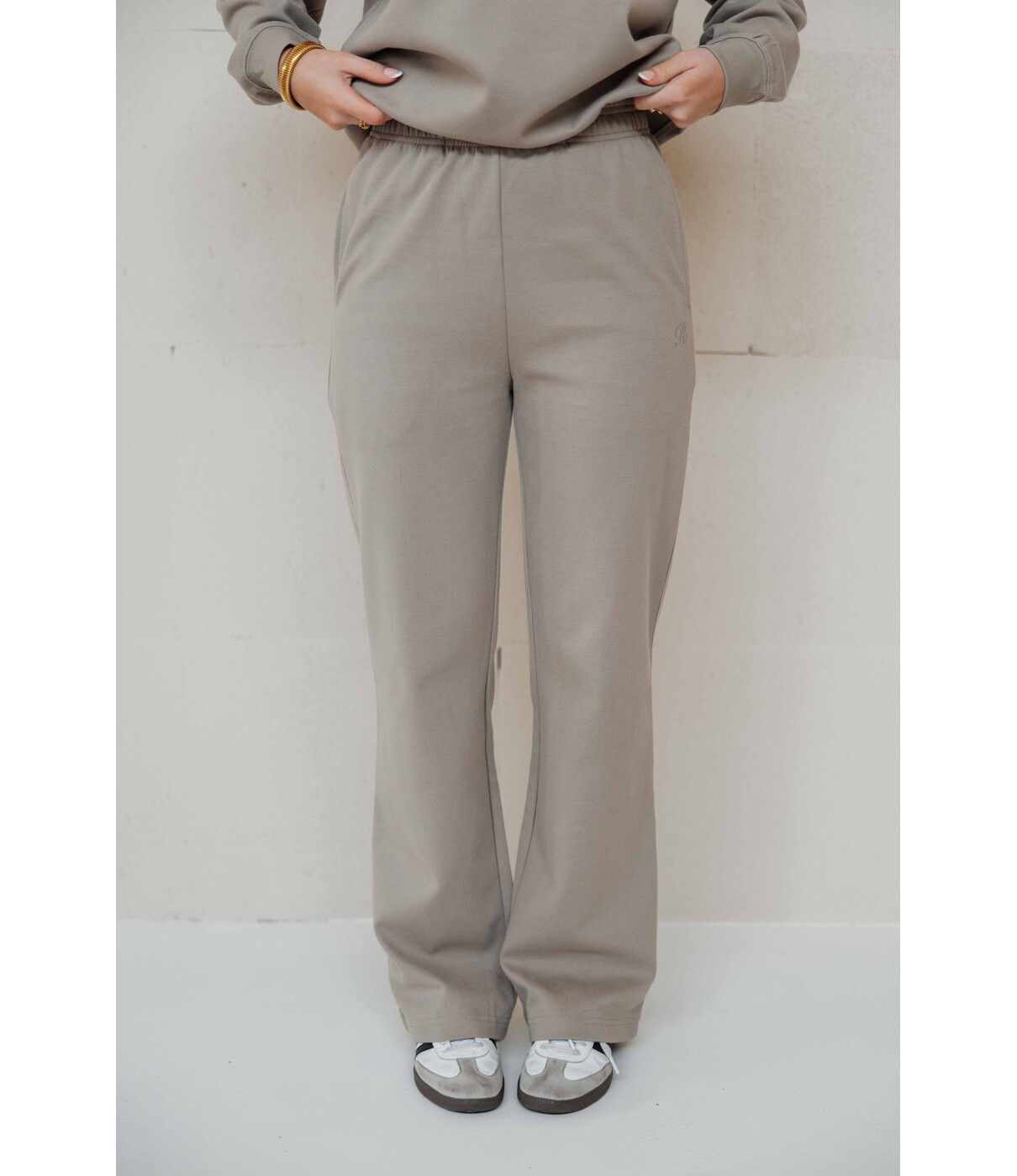 Broek jogging taupe | Redefined