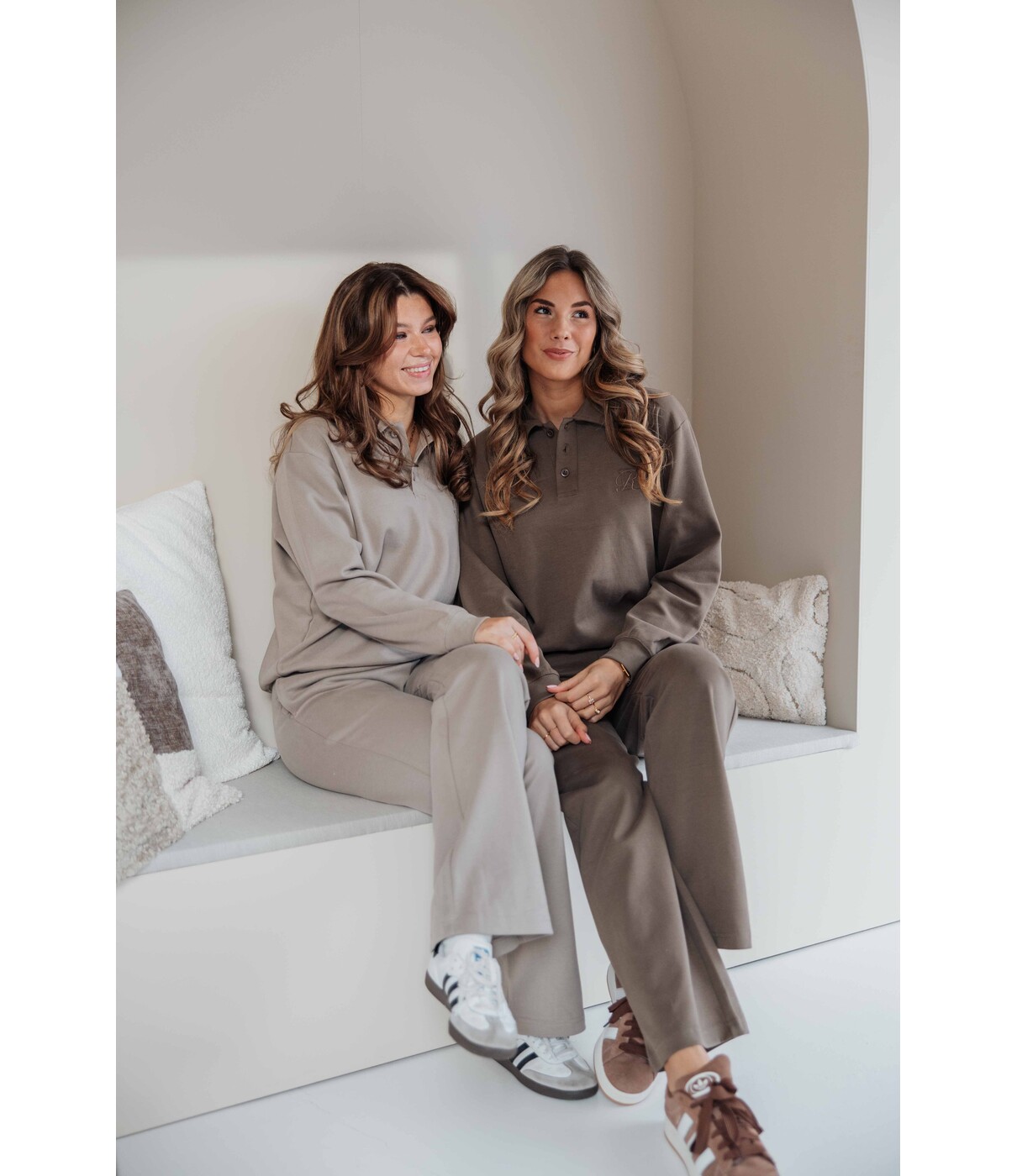 Broek jogging taupe | Redefined