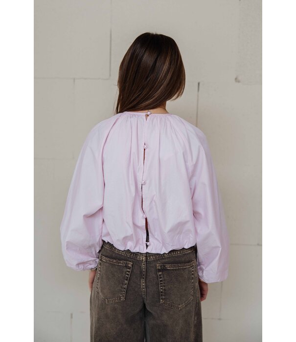 Gina Tricot Gina Tricot Button blouse | roze