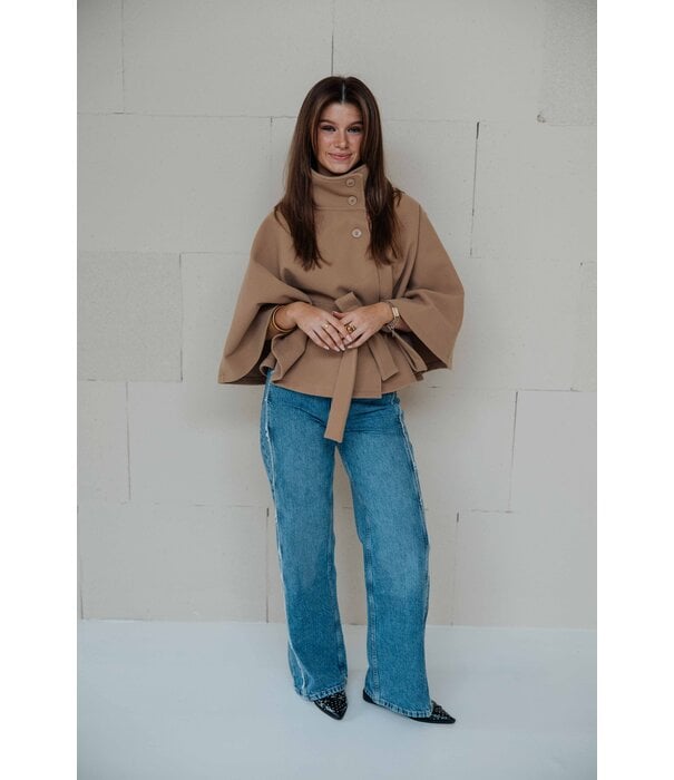 Gina Tricot Gina Tricot Fringe seam jeans | blauw