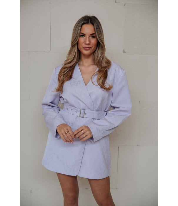 Studio Amaya Studio Amaya Mila blazer dress | lila