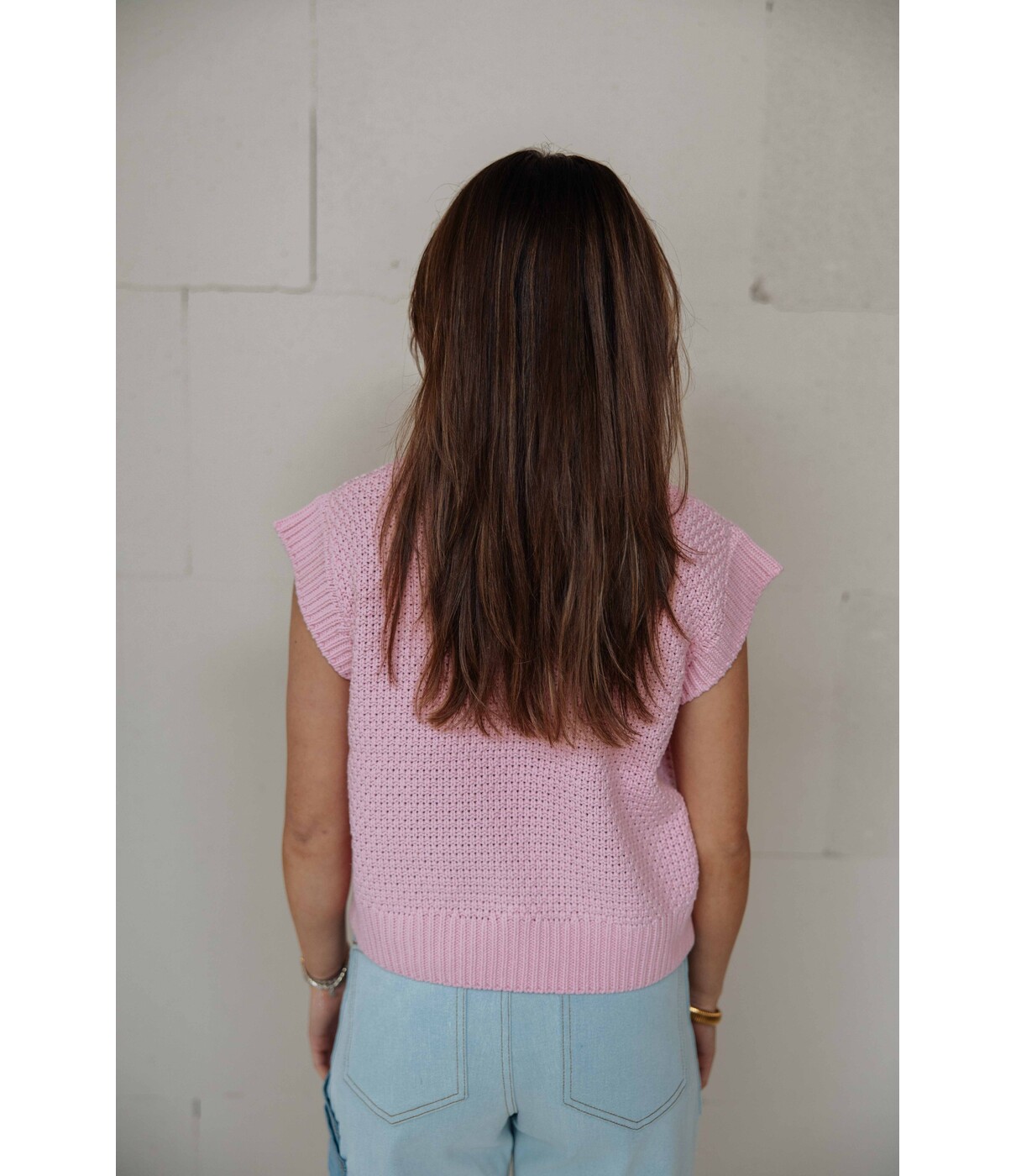 Studio Amaya Studio Amaya Ardina spencer top | pink